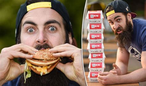 Man eats 25 McDonald's Big Macs in UNDER an hour | Diets | Life & Style | Express.co.uk