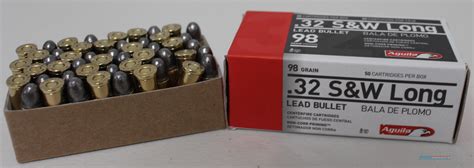 32 S&W Long Ammo 98 gr Lead for sale at Gunsamerica.com: 931512724