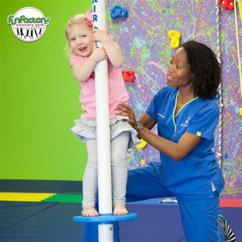 With the help of a trained specialist, your child can acquire new stimuli in our sensory gyms ...