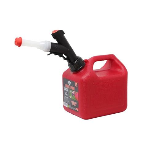 GarageBOSS 1-Gallon Plastic Gasoline Can in the Gas Cans department at Lowes.com