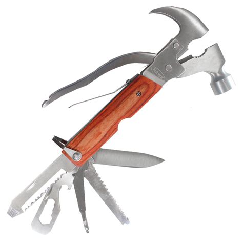 12-in-1 Multi-Tool Claw Hammer with Belt Pouch (Helios: TP-01084) - Walmart.com - Walmart.com