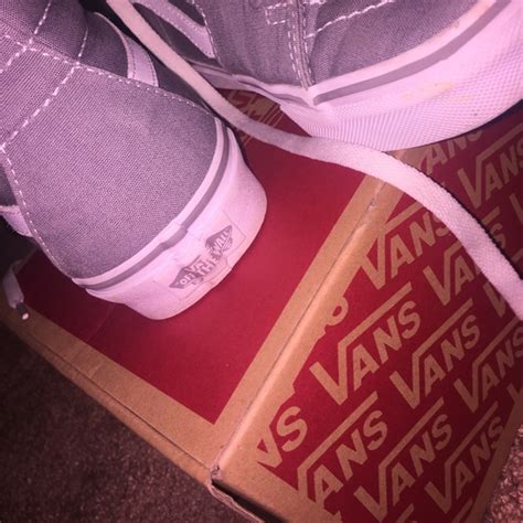 Vans | Shoes | Grey Hightop Vans | Poshmark