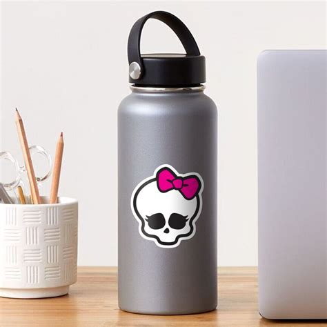 "Monster High Skull Logo" Sticker for Sale by Peeshes | Redbubble