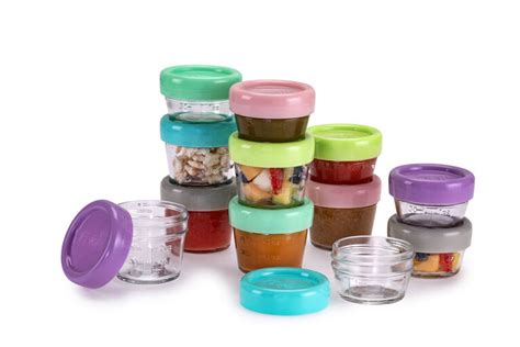 Glass Containers 12 Pc Set (2 Oz + 4 Oz) | Babies R Us Canada