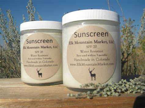 All Natural Sunscreen - Price Includes Shipping