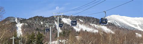 Cloudsplitter Gondola Ride Winter - Whiteface Mountain