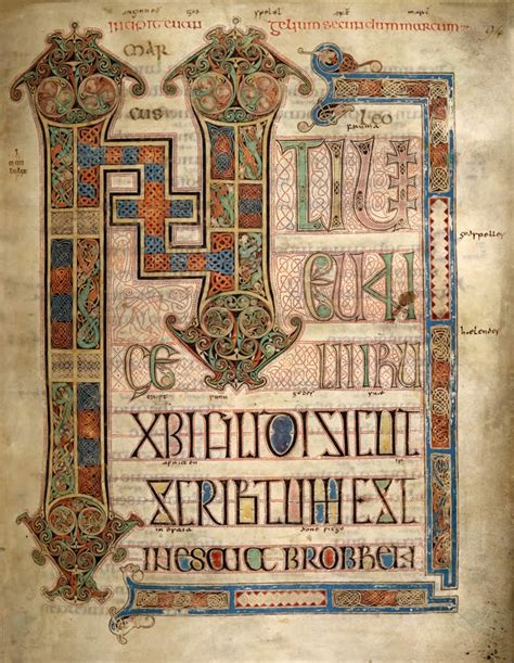 Lindisfarne Gospels (Illustration) - World History Encyclopedia