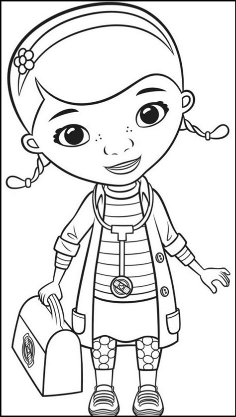 Doc McStuffins Coloring Sheets for Your Little Kids - Coloring Pages