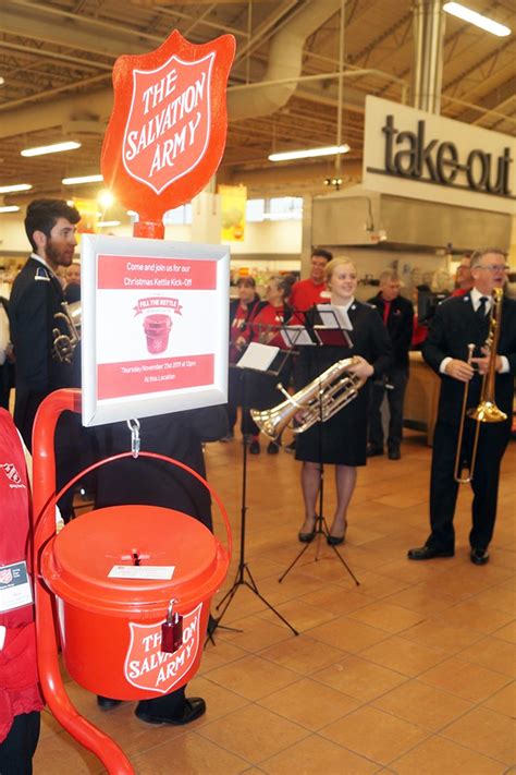 Salvation Army kettle campaign underway | The Oshawa Express