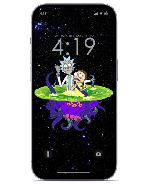 RICK AND MORTY WALLPAPER FOR PHONE