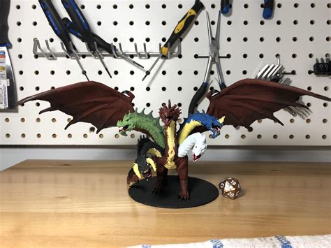 3D Printed Tiamat Miniature with Monoprice Select Mini V2 : r/PrintedMinis