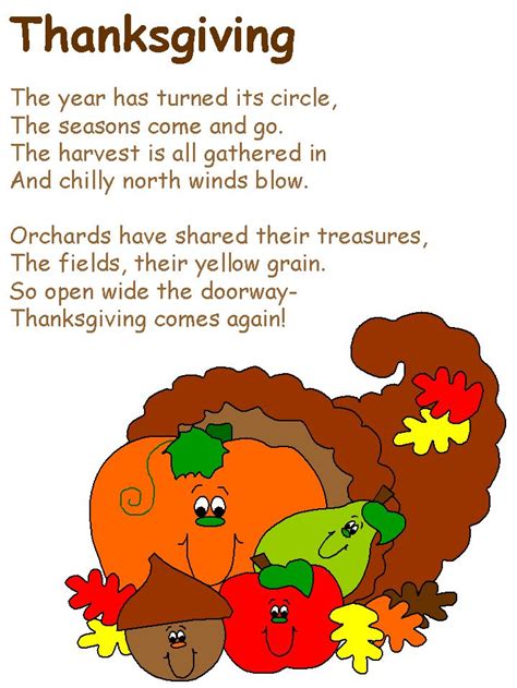 Best 25+ Thanksgiving poems ideas on Pinterest | Preschool thanksgiving songs, Thanksgiving ...