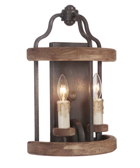 Rustic Sconces & Lodge Wall Lamps