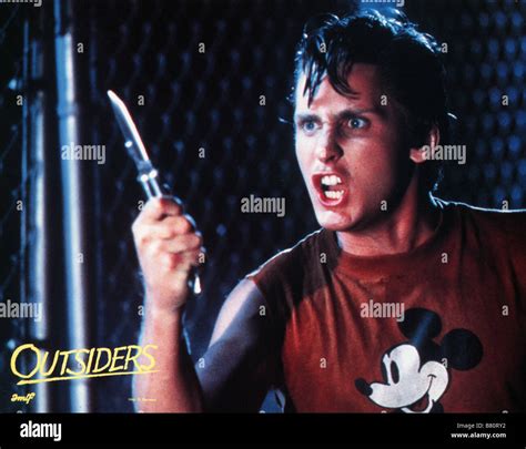 The Outsiders Year: 1983 USA Emilio Estevez Director: Francis Ford Coppola Stock Photo - Alamy