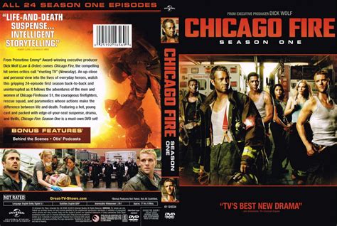 Chicago Fire - TV DVD Scanned Covers - Chicago Fire Season 1 Scanned Cover :: DVD Covers