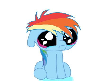 crying rainbow dash by Keanno on DeviantArt