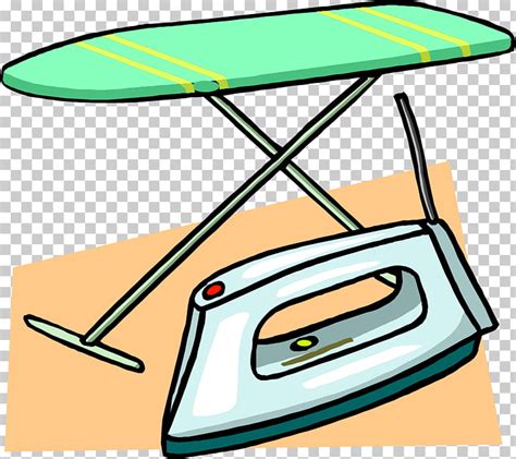 ironing board and iron - Clip Art Library