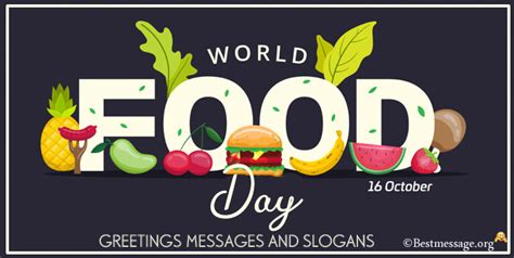 Messages World Food Day, World Food Day Quotes