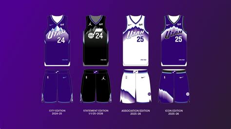 Utah Jazz Unveil New Uniforms and Expanded Color Palette Influenced by ...