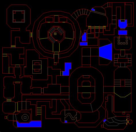 PC Doom/Ultimate Doom level E2M4, DEIMOS LAB: Official Secrets