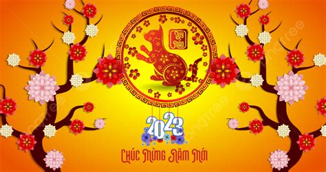 Happy Lunar New Year 2023 Template Download on Pngtree