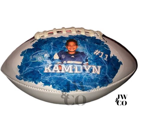 Custom Football / Team Football / Personalized Football/ - Etsy