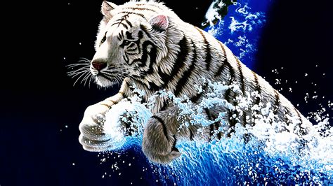 Animated 3D Tigers Wallpaper HD - Live Wallpaper HD