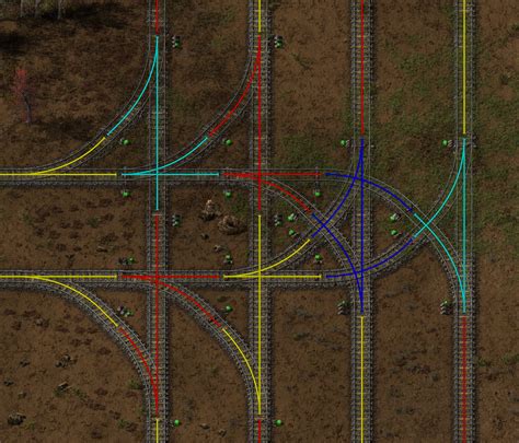 Factorio Rail Junctions