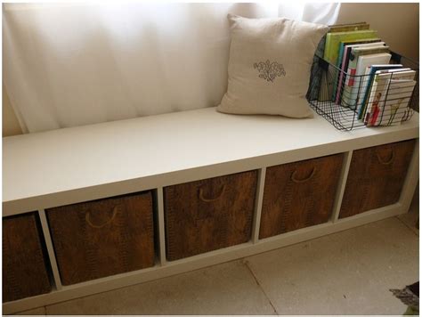 Ikea Expedit | Storage bench with cushion, Window storage bench ...