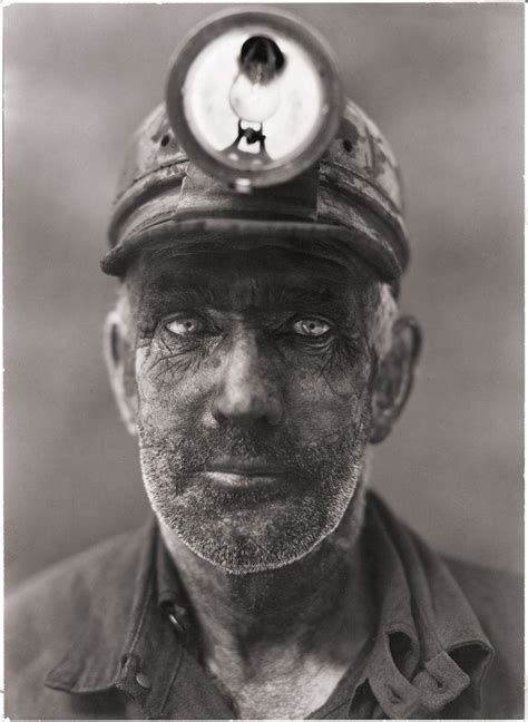 West Virginia coal miner above (1938), by Anthony Stewart (from National Geographic via ...