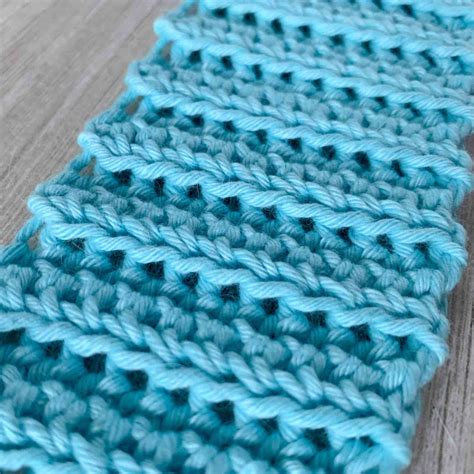 A directory of crochet rib stitch patterns and ribbing techniques - Dora Does