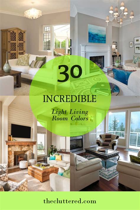 30 Incredible Light Living Room Colors – Home, Family, Style and Art Ideas