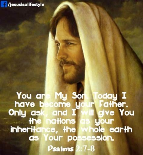 facebook.com/jesusisalifestyle | Inspirational scripture, Psalms, Jesus ...