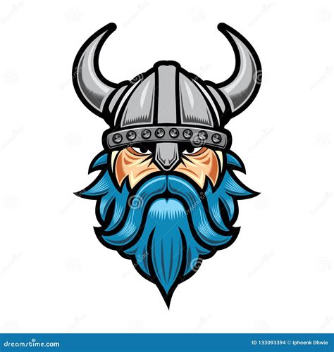 Minnesota Viking Mascot Logo