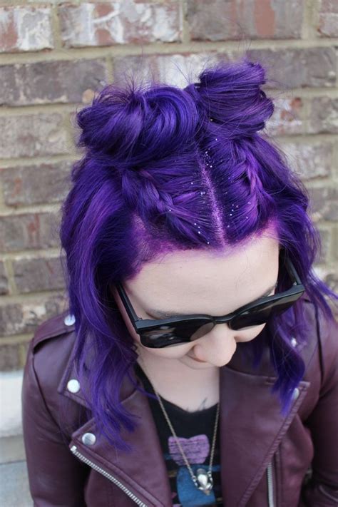 Purple hair in 2021 | Indigo hair, Hair color purple, Cool hair color