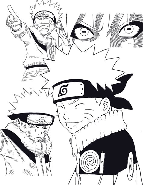 ArtStation - Naruto's Emotions