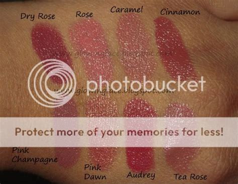 LAURA MERCIER LIPSTICK SWATCHES - dazzle 'n' sparkle