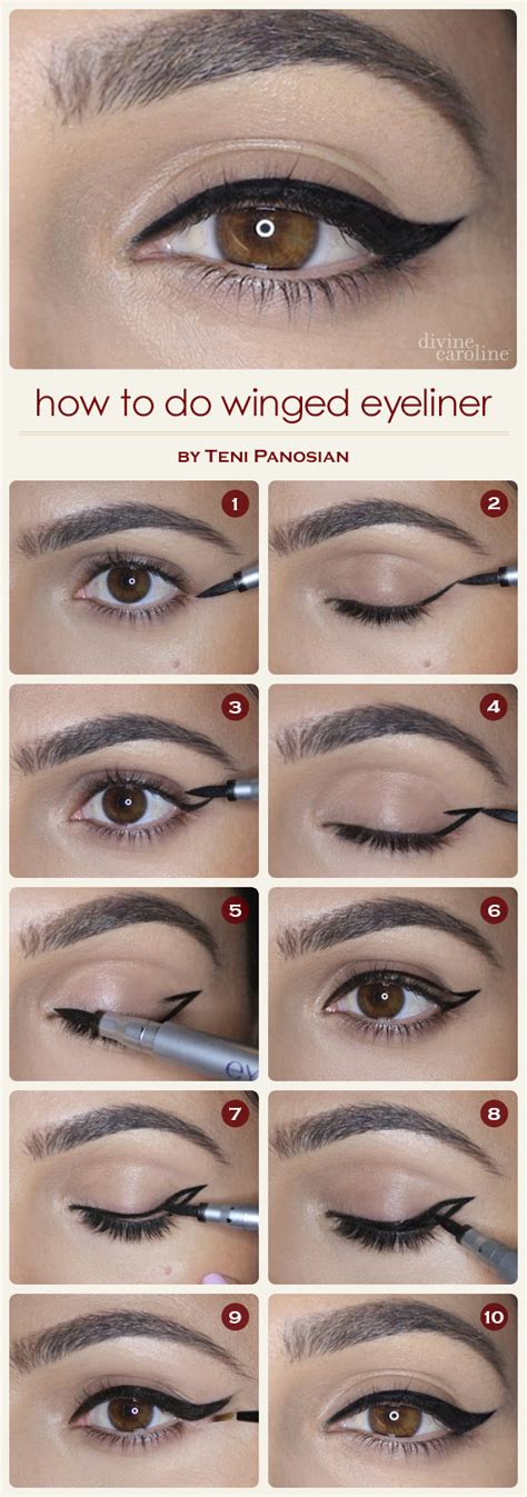 Simple Way To Do Winged Eyeliner - tuppsonline