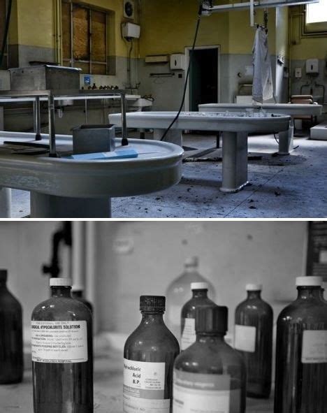 Pin by RC on Old Funeral Homes & Equipment | Abandoned hospital, Morgue ...