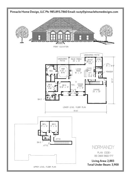 Normandy Floor Plan - floorplans.click