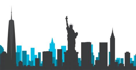 Manhattan Skyline Drawing Clip art - Silhouette png download - 780*400 ...