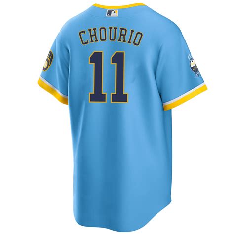 Jackson Chourio Milwaukee Brewers City Connect Jersey by NIKE