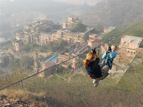 Zip Lining, neemrana, India - Top Attractions, Things to Do & Activities in Zip Lining