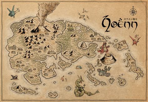 Hoenn Map | Images :: Behance