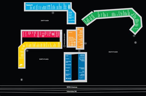 Outlet Mall Stores Map | Paul Smith