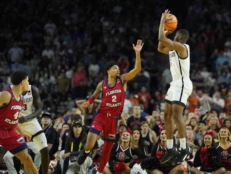 San Diego State’s Lamont Butler hit an absolutely…