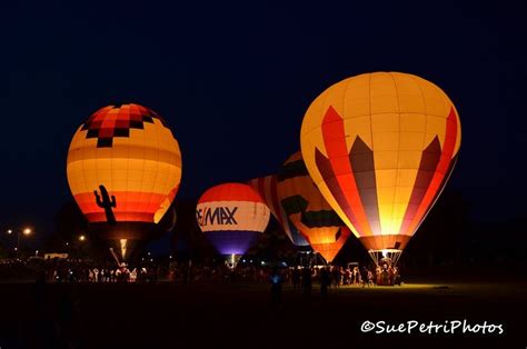 Hot Air Balloon, Night Photography, Photograph, 8x10, all sizes ...