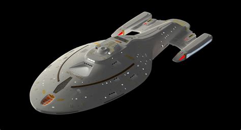 USS Voyager 3D Model $199 - .max - Free3D