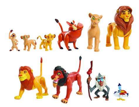 Buy JP Lion King LNN08000 The Lion King Deluxe Simba Figure Set, Nylon ...