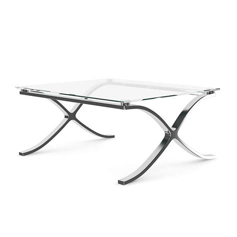 Glass Modern Coffee Table - 3D Model by cgaxis